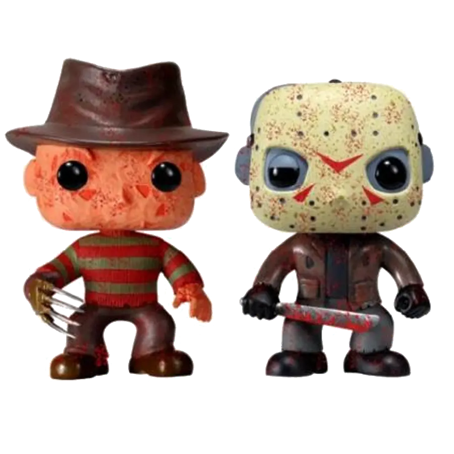 Download Freddy Krueger U0026 Jason Voorhees Bloody Limited Funko Pop Freddy Kruger Png Friday The 13th Png