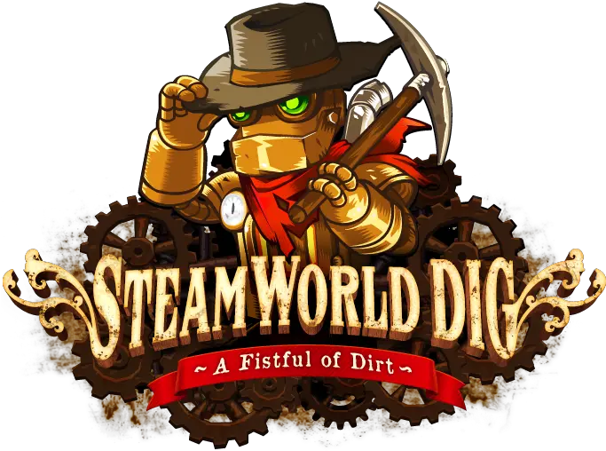 Steamworld Dig Wii U May Be Discounted For Those With 3ds Steamworld Dig Logo Png Wii U Icon Png