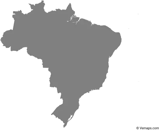 Vector Maps Of Brazil Brazil Map Png Brazil Png