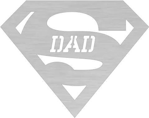 Super Dad Png Emblem Superman Logo Black And White