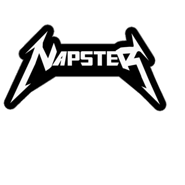 Napster Napster In Metallica Font Png Metallica Logo Transparent