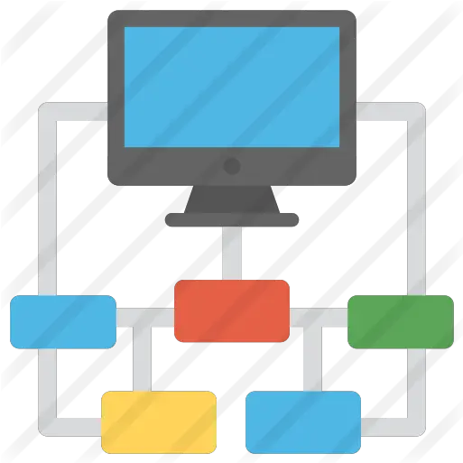 Hierarchy System Network Icon Png Computer Network Icon
