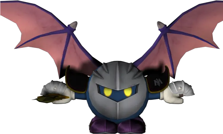 Wii U Meta Knight Super Smash Bros Model Png Meta Knight Png