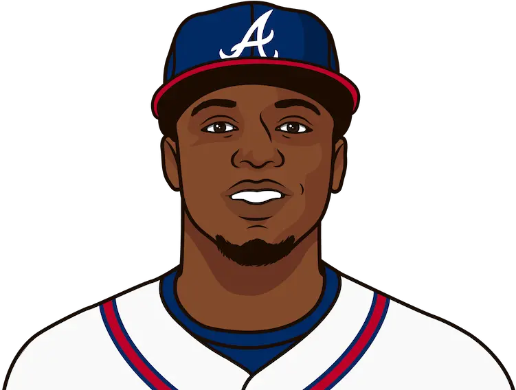 Braves And Phenom Ronald Acuna Jr Atlanta Braves Logo Black Png Atlanta Braves Logo Png