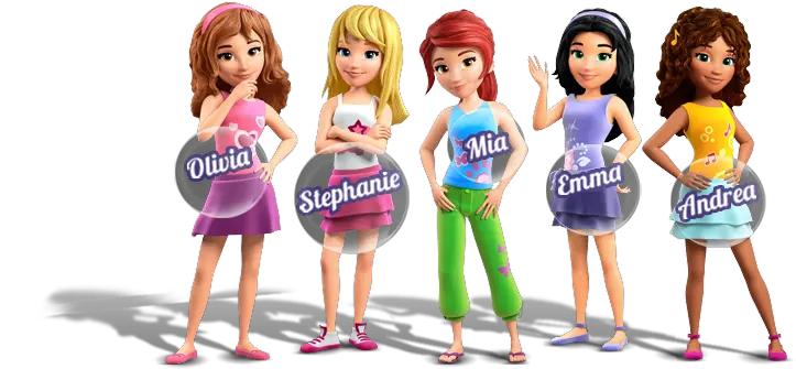 Lego Friends Transparent Png Clipart Lego Friends Mia Emma Olivia Andrea Stephanie Lego Friends Logo