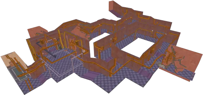 Playstation 2 Kingdom Hearts 2 Final Mix Jpn Hollow Floor Plan Png Bastion Png