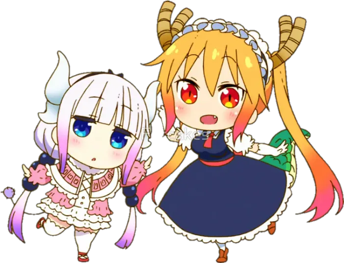 Tohru Kobayashi San Chi No Maid Dragon Chibi Png Kanna Kamui Png