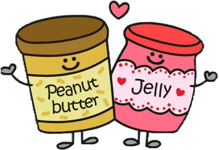 Cute Peanut Butter And Jelly Clipart Full Size Clipart Cartoon Peanut Butter And Jelly Png Jelly Jar Png