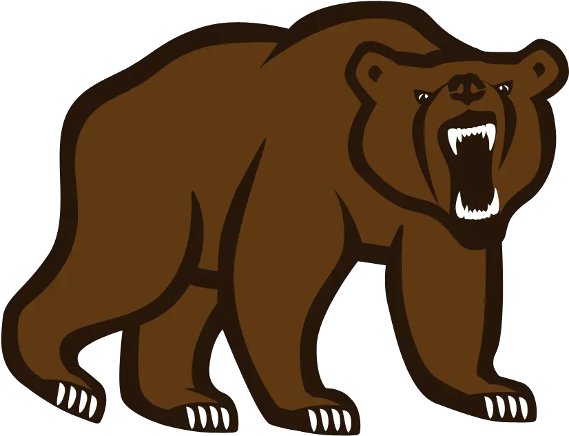 Grizzly Bear Logo Concepts Chris Creameru0027s Sports Logos Bear Roaring Clip Art Png Grizzly Bear Png