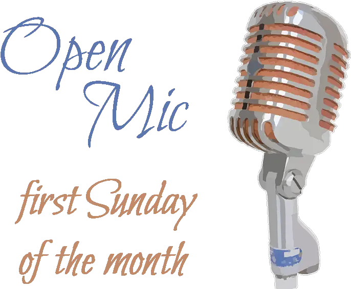 Open Mic Mikrofon Transpan Png Open Mic Png