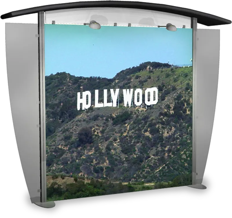 Alumalite 10 Foot Arch Modular Display Hollywood Located Png Hollywood Sign Transparent