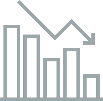 Global Health Observatory Decreasing Chart Png Data Record Icon