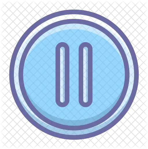 Pause Button Icon Of Colored Outline Universe Of Energy Logo Png Pause Icon Png