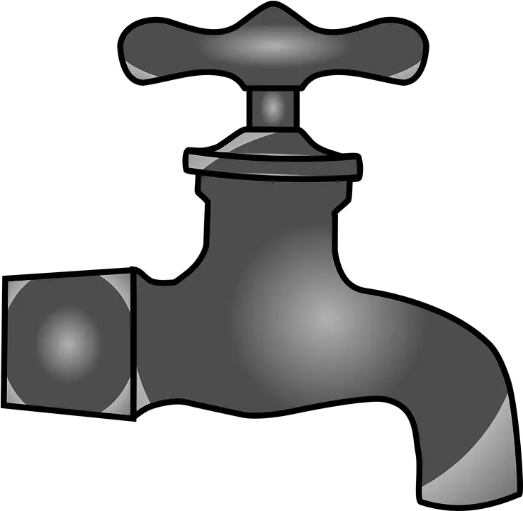 Water Faucet Png Black And White Tap Png Cliparts Tap Png