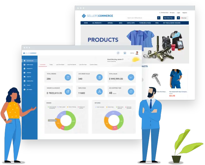 B2b Ecommerce Platform Sellerscommerce Power Business Png Ecommerce Logo