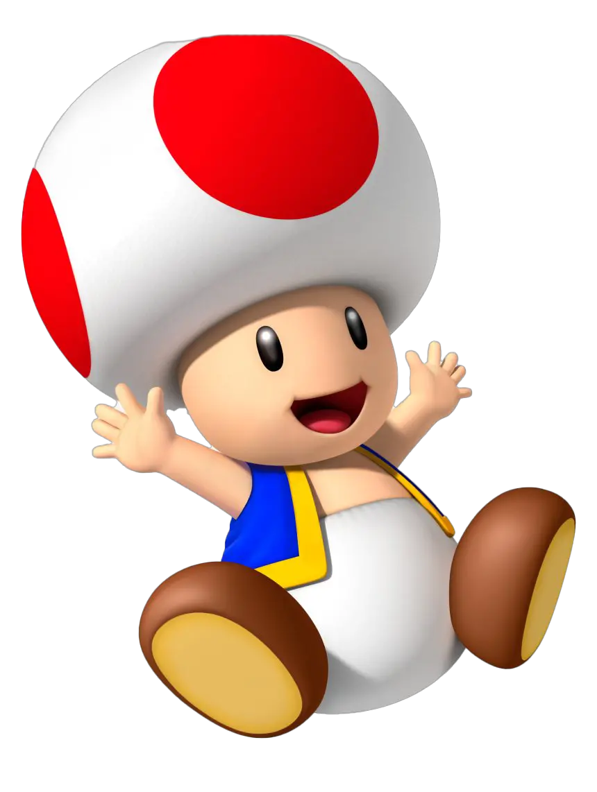 Mario Toad Png