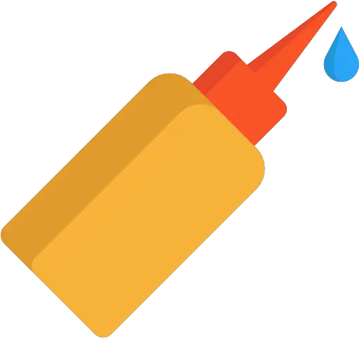 Glue Bottle Oil Liquid Tools And Utensils Icon Png