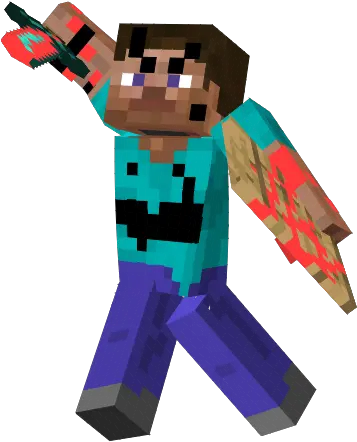 Screenshot With My Friend Cubecraft Games Fictional Character Png Steve Png