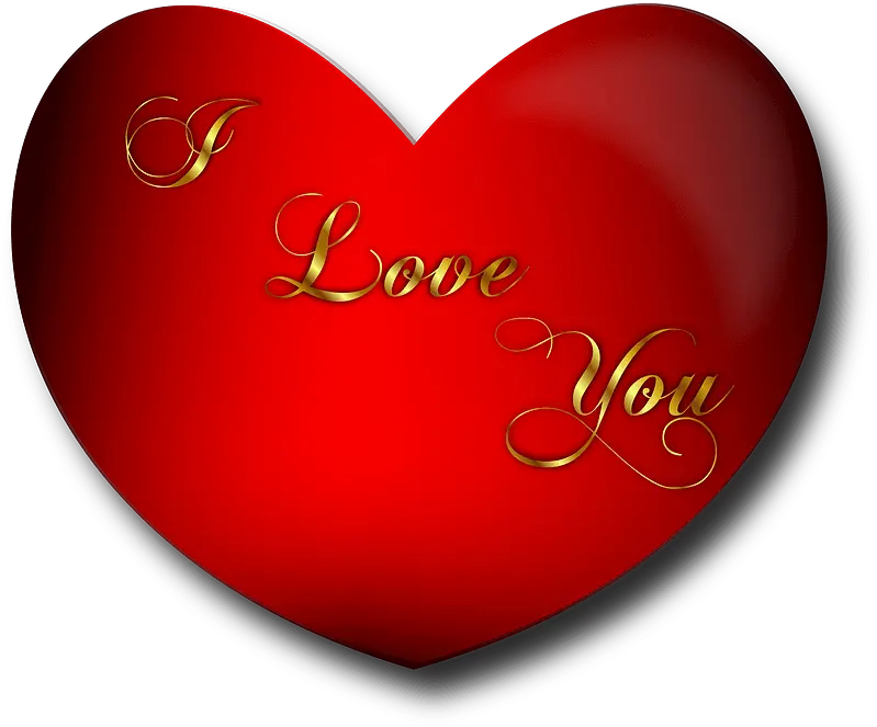 Heart I Love You Clipart Love U Heart Png Love You Png