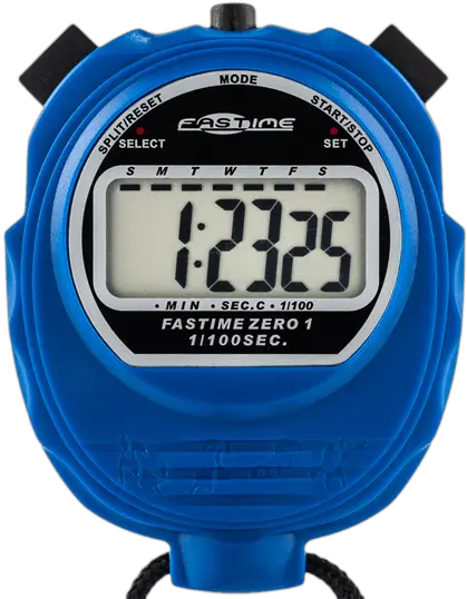 Sporty Swim Fastime 01 Blue Stopwatch Fast01 Blue Stopwatch Png Stopwatch Transparent