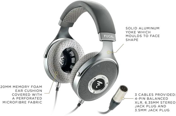 Focal Clear Headphones Reckful Headset Png Headphones Transparent