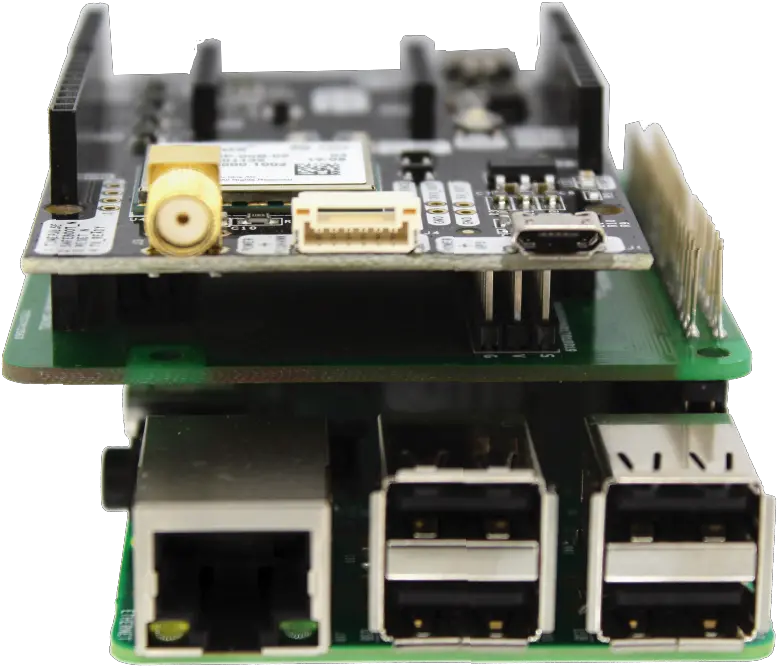 Simplertk2b To A Raspberry Pi Electronic Component Png Raspberry Pi Png