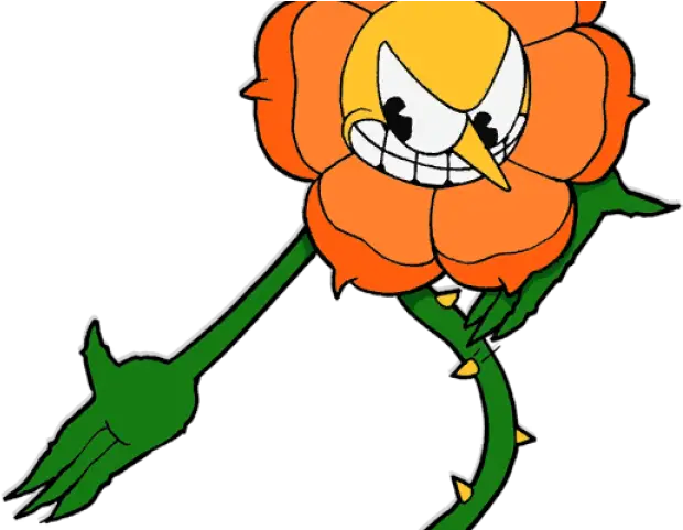 Carnation Clipart Yellow Cuphead Bosses Cuphead Bosses Png Cuphead Png