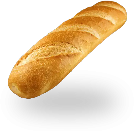 White Half Baguette Cobs Bread Baguette Png Baguette Transparent