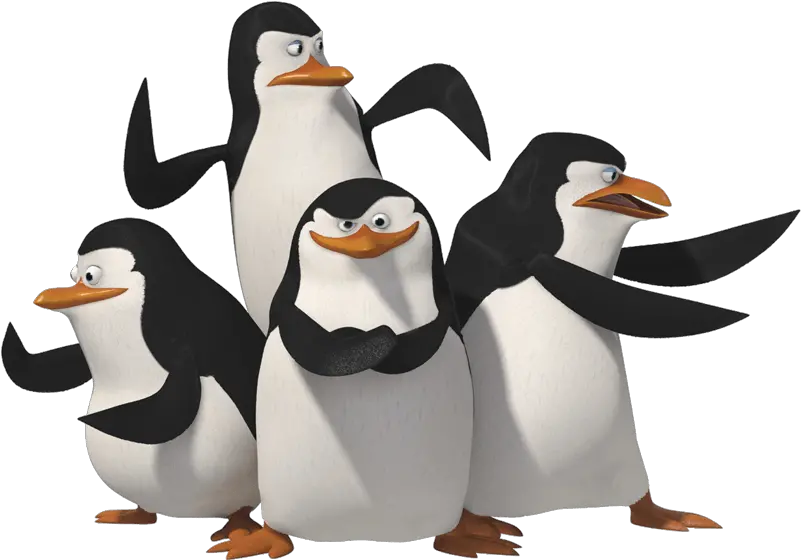 Penguin Group Transparent Png Penguins Of Madagascar Png Penguin Transparent
