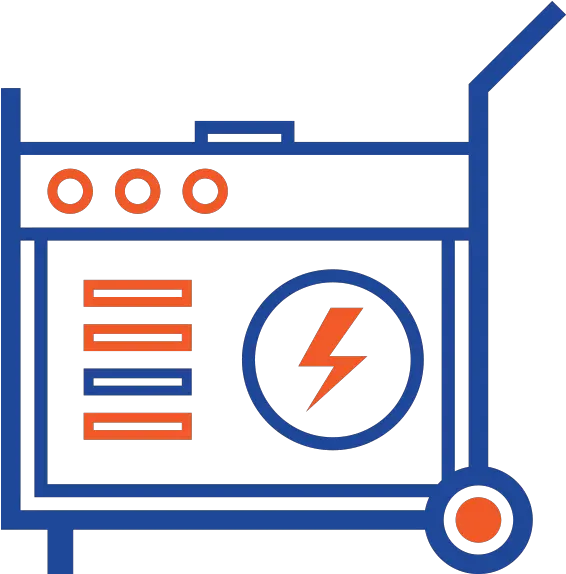 Generators Installations Residential Electrical Services Power Generator Clipart Png Power Generator Icon