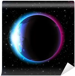 Wall Mural Space Background Pixersus Razor Blade Heart Png Iphone Purple Moon Icon