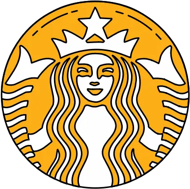 Caffè Coffee Logo Orange Starbucks Icon Havells Remote Wall Fan Png Starbucks Logo Transparent Png