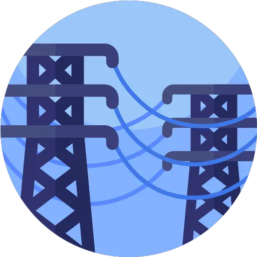 Power Line Free Industry Icons Power Line Icon Blue Png Power Line Icon