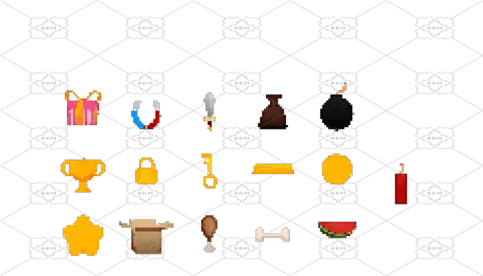 Miscellaneous Gamedev Market Vertical Png Pixel Dungeon Icon