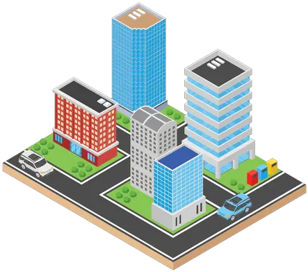Best Premium City Buildings Illustration Download In Png Vertical City Vector Icon