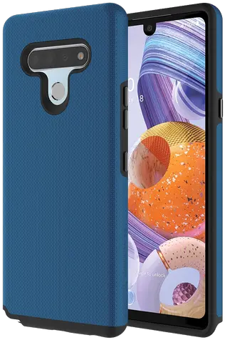 Axessorize Protech Case For Lg K22 Blue Lgr1952 Protector Lg Stylo 6 Png Lg Phone Icon Glossary