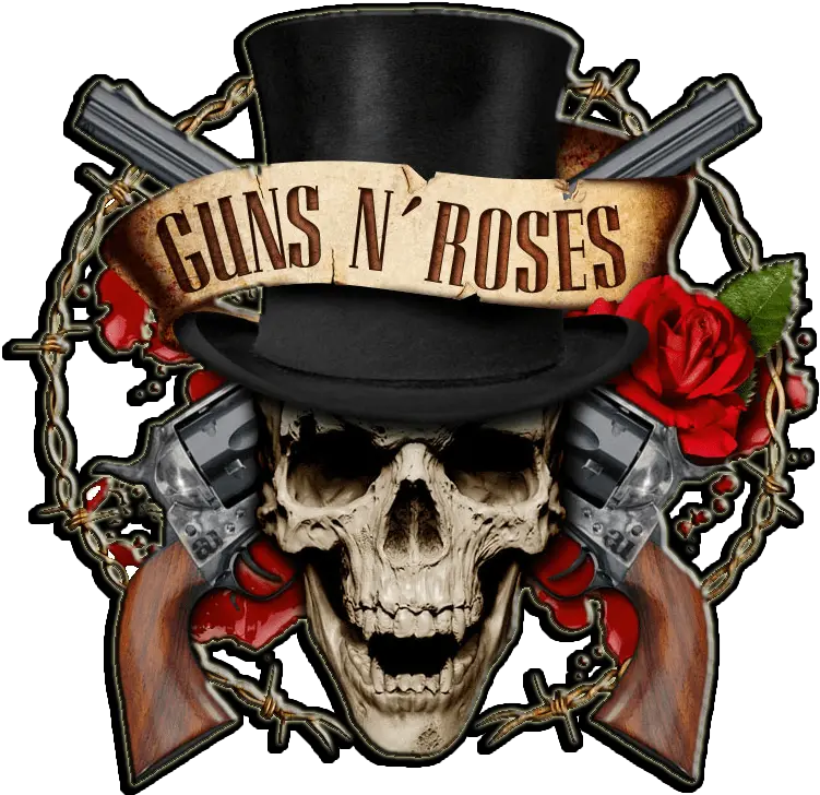 Guns Nu0027 Roses Logo Transparent Png Stickpng Guns N Roses Logo Png Gun Emoji Png