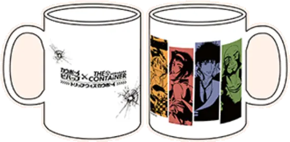 Cowboy Bebop X The Container Akihabara Store Goods Mug Cartoon Png Cowboy Bebop Png