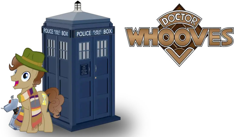 515022 Safe Doctor Whooves Time Turner Earth Pony Pony Fictional Character Png Tardis Transparent Background