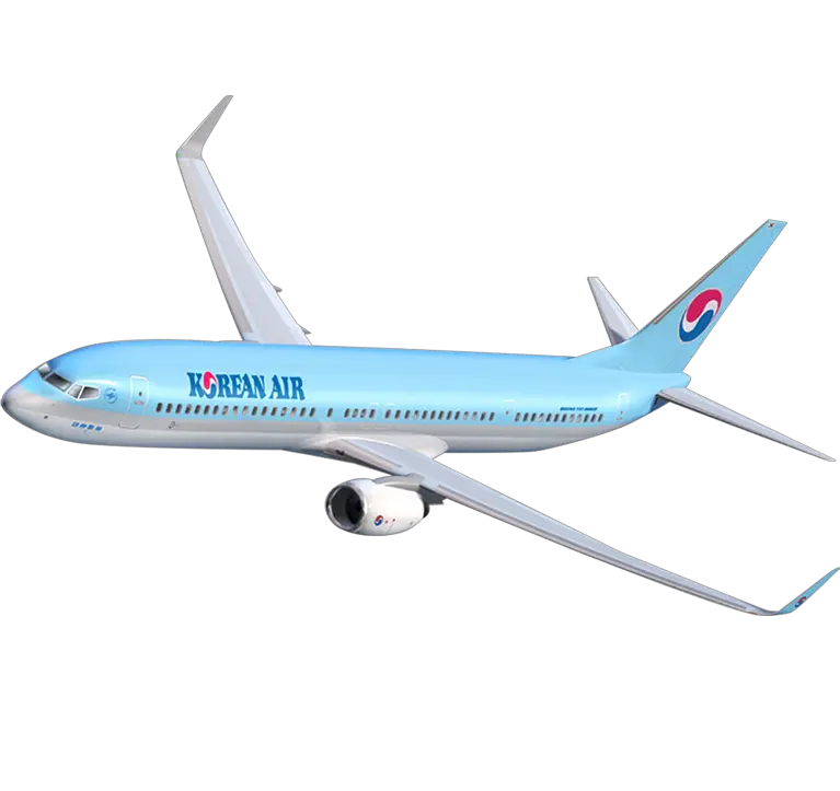 Fleet Information Korean Air 737 Png Boeing Png