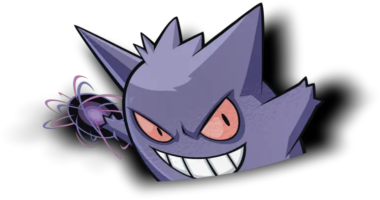 Gengar Peeker Sticker Gengar Peeker Sticker Png Gengar Png