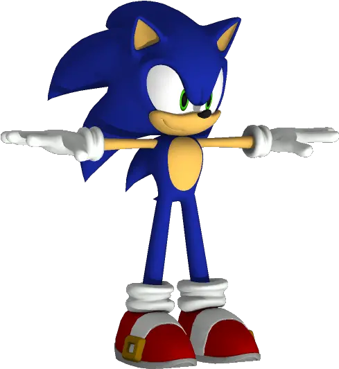 Sonic Unleashed Model To Blender Its Sonic Unleashed Xbox 360 Model Png Sonic Unleashed Icon
