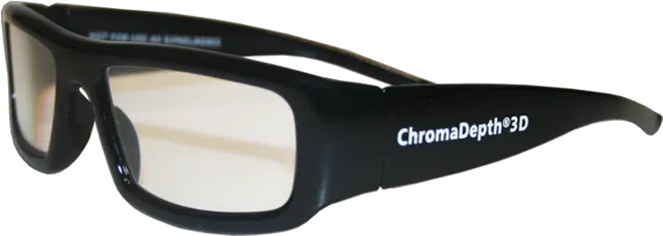 Chromapro 3d Chromadepth 3d Glasses Plastic Png 3d Glasses Png