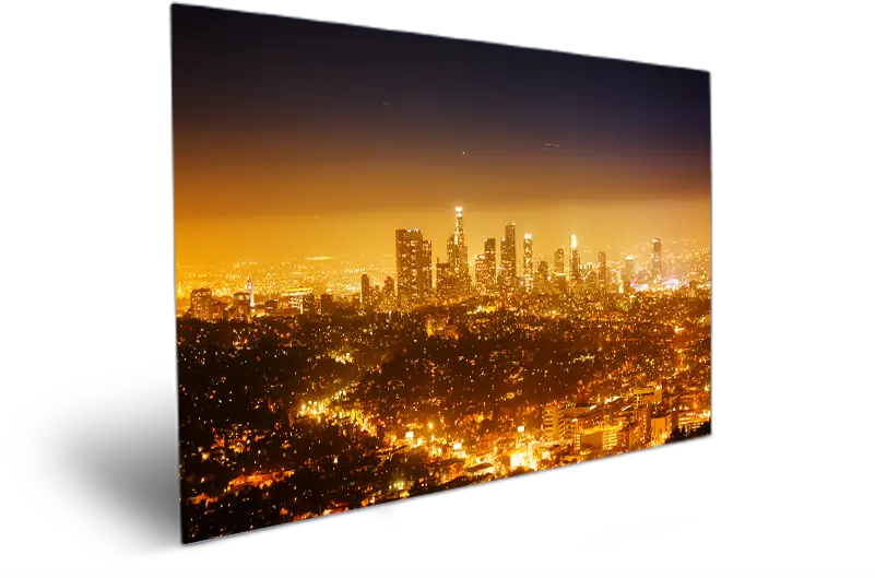 Downtown Los Angeles Skyline Orange Los Angeles Png Los Angeles Skyline Png