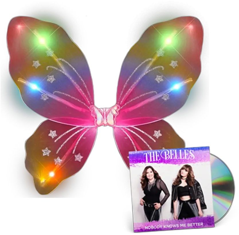 Light Up Butterfly Wings Autographed Ep Bundle Butterfly Wings Rainbow Gif Png Butterfly Wings Png