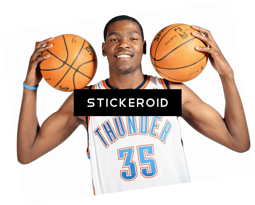 Download Kevin Durant Thunder Basketball Moves Full Size Kevin Durant Jersey Png Kevin Durant Png