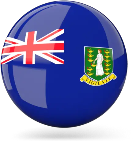 Glossy Round Icon Illustration Of Flag Virgin Islands British Virgin Islands Flag Png British Flag Icon