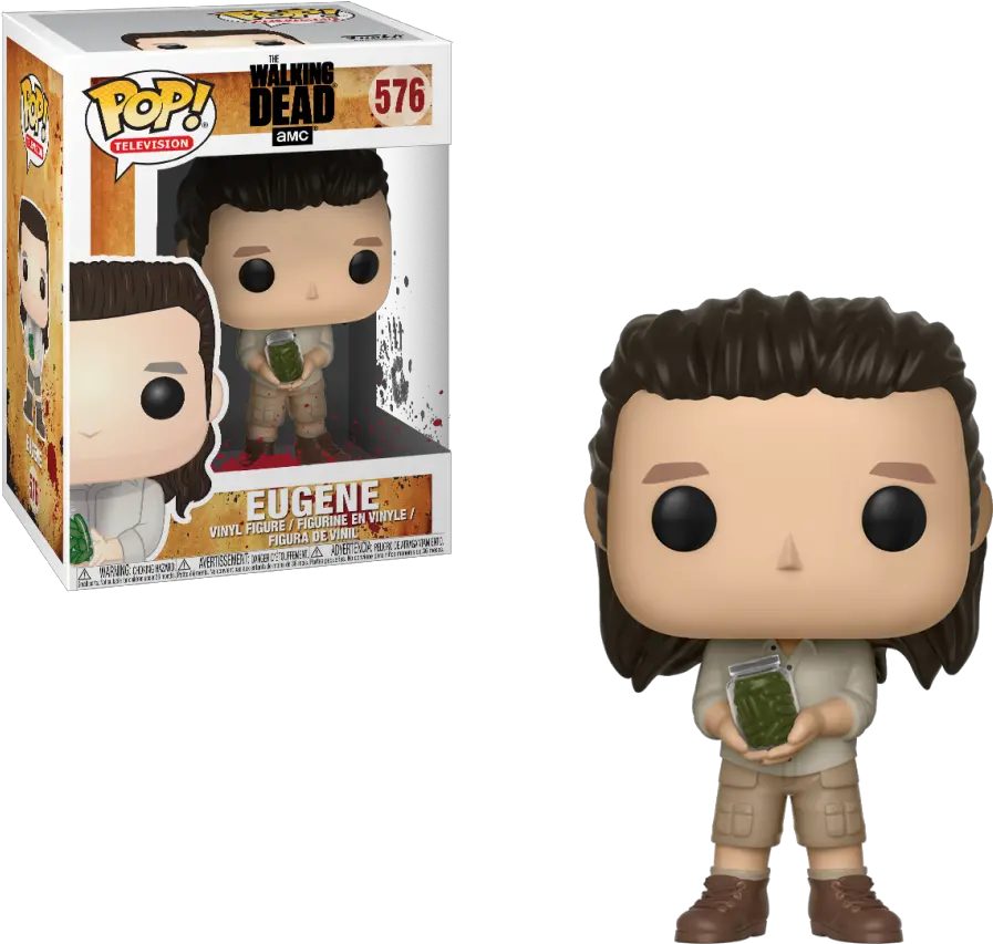 1436 3266 25204 Twd Eugene Pop Glam Figurine Pop Stranger Things Hopper Png Kenny Omega Png