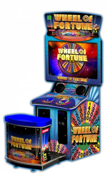 Wheel Of Fortune Deluxe Ticket Redemption Arcade Machine Wheel Of Fortune Arcade Game Png Arcade Machine Png