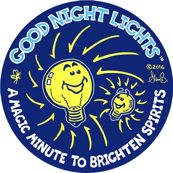 Good Night Lights A Magic Minute To Brighten Spirits Happy Png Good Night Logo